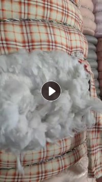 长期大量出售开松好的枕芯棉，再生棉，含枕芯80-90左右，现货500吨