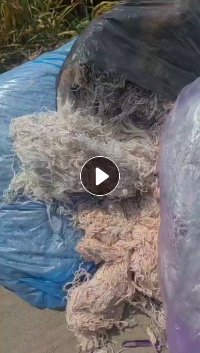 长期出售纺纱厂和毛纺厂下脚料,弹力拉毛,开花料,杂色开花料,月供40吨左右