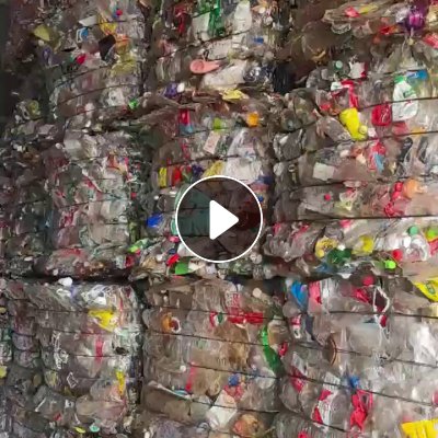 出售五色pet瓶砖，现货35吨