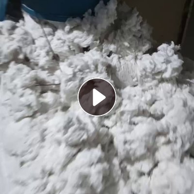 长期出售手套厂下来的废棉，混纺，漂白涤棉棉絮，除尘下脚料，可以纺纱，现货够一车，货在江西吉安