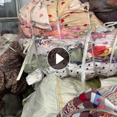 长期出售印染厂下来的涤纶氨纶废布，每个月40吨，有含有水分