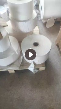 出售卷筒白色标签纸，有带胶和不带胶的