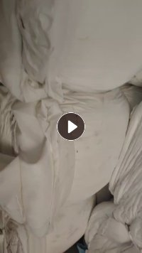 长期出售涤棉废布,织布厂下来的,白胚布,含棉量10-20左右,现货30吨,厂在江苏南通