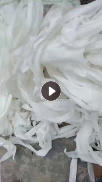 长期大量出售灯饰厂下来的涤棉,涤纶废布白布,带胶,每个月40-60吨,厂在广东东莞