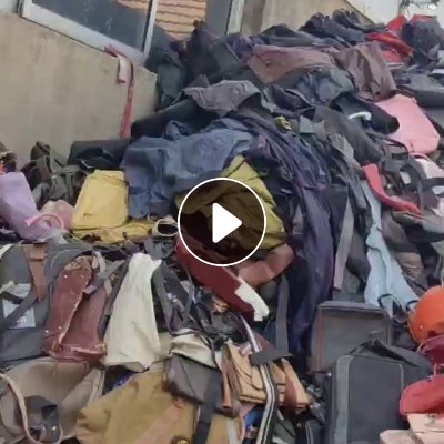 长期出售旧衣服黑料，一天2-3吨，货在山东潍坊