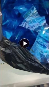 出售PET蓝膜废料，轻胶，现货十几吨