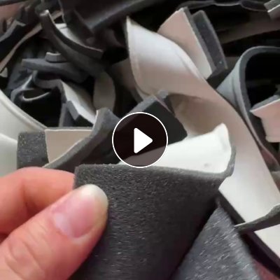 长期出售海绵复合后热压后冲床下来的料，尼龙复合海绵边角料，一天都有三四十包，货在浙江金华