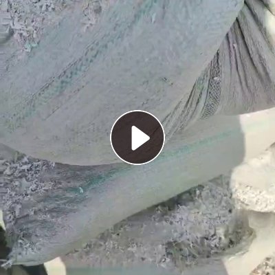 出售破碎亚克力下来的PE膜废料，现货一挂