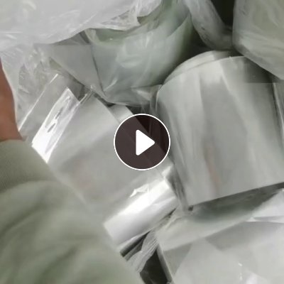出售无胶PET卷膜，滑膜压包料，现货10吨