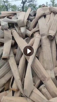 出售瓷砖厂下来的除尘布袋,现货6.8一车,厂在贵州贵阳