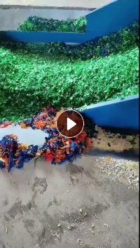 长期出售绿色的美纹纸破碎料