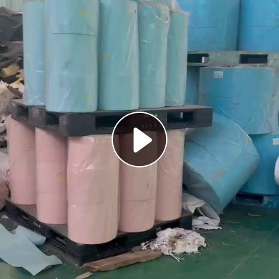 出售PP無紡布,庫存卷材,雜色,帶填充,現(xiàn)貨有十幾噸,貨在河南許昌