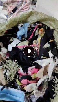 长期出售服装厂废料，黑料，燃烧料