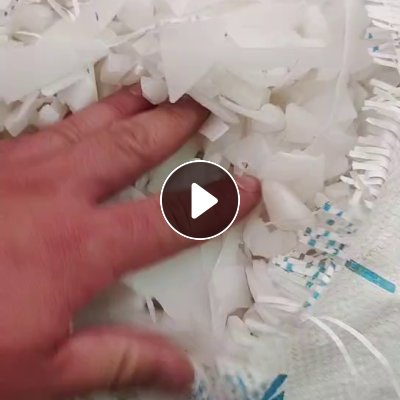 出售PE透析桶破碎料，大白方A罐破碎料，现货26吨
