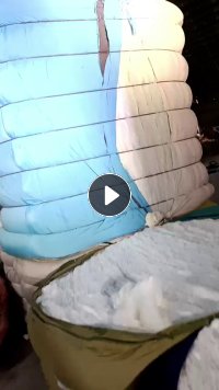 长期出售开松好的枕芯棉，再生棉，现货够一柜