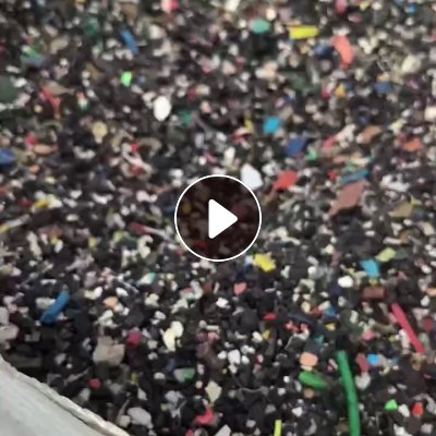 处理以橡胶为主的塑料废料，每月60吨