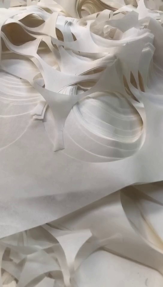 出售空气炸锅纸下脚料，笼屉纸下脚料，有白色和本色