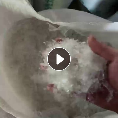 出售透明PP餐盒破碎料，冷洗的，月供200吨