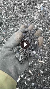 出售中空玻璃胶条破碎料,出油率30%左右,现货一挂