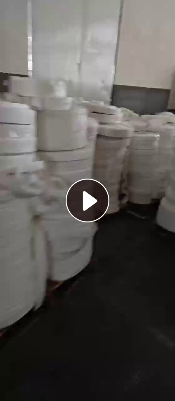 长期出售PET无纺布盘料有白色和彩色的，现货50-60吨，厂在浙江杭州