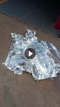 出售锅炉厂下来的铝箔废料