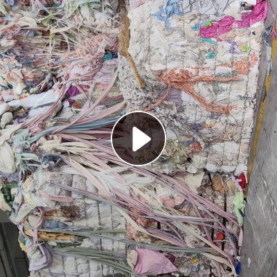 大量收涤纶浅色碎布，涤纶废布，要求无棉，无浆