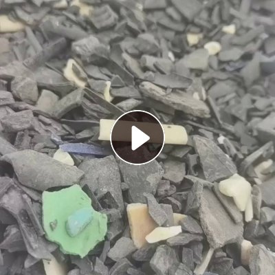 长期出售黑色，灰色PC破碎料，花色合金加纤ABS破碎料