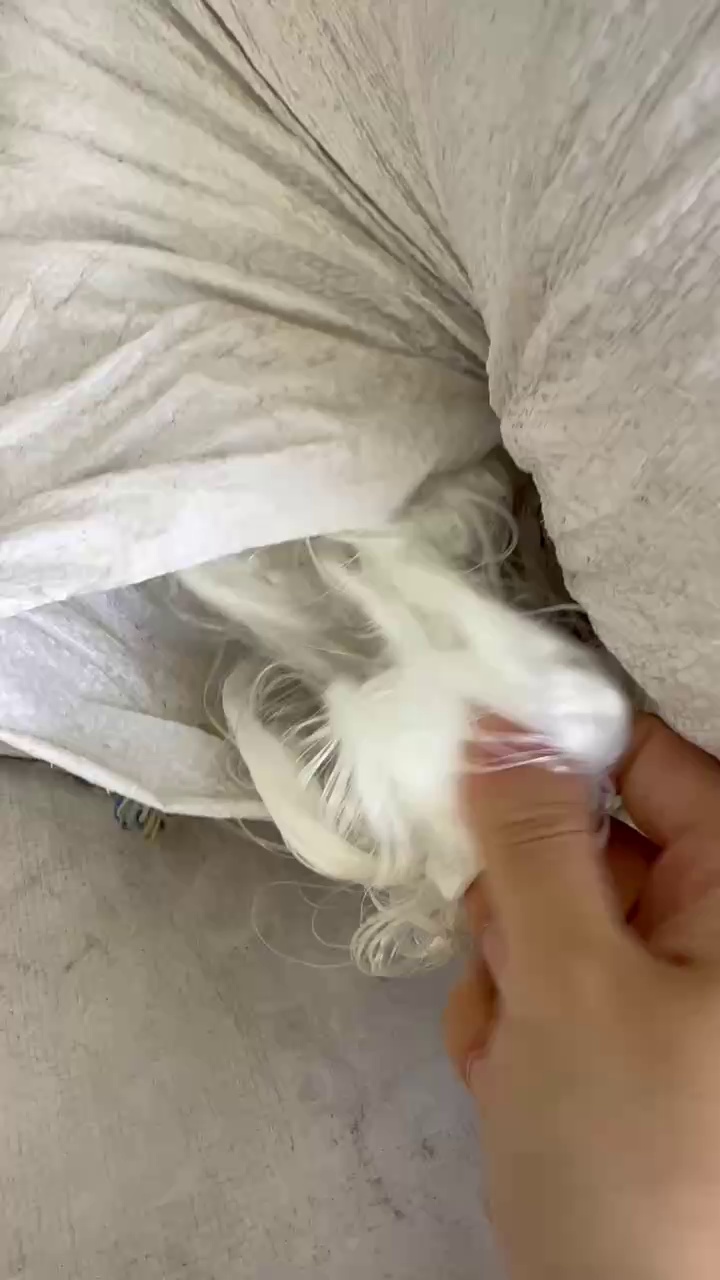 纺纱厂长期出售涤纶废丝，重丝，现货3-4吨左右，厂在安徽安庆