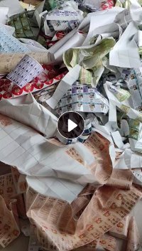 长期出售废不干胶纸混合料