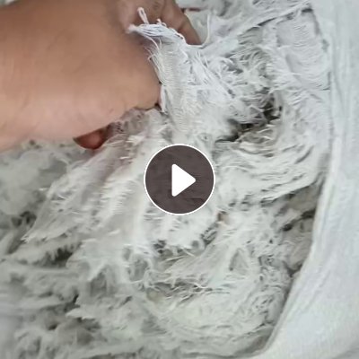 长期出售纺纱厂下来的废纱，白色和淡蓝色的