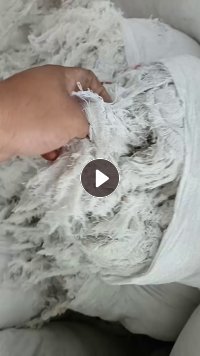 长期出售纺纱厂下来的废纱，白色和淡蓝色的