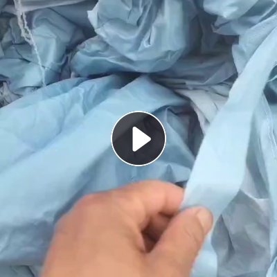 长期出售服装厂下来水刺无纺布，无纺布边角料，月供10吨左右，货在河南平顶山