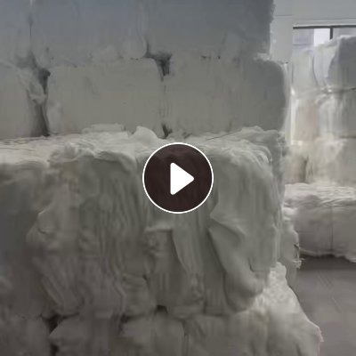 长期出售纯棉无纺布边角料，月供十来吨，货在浙江绍兴