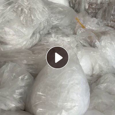 出售干造高压膜，80%平板膜，20%缠绕膜，含少量标签，无胶带，月供150-200吨，可直接上机造粒