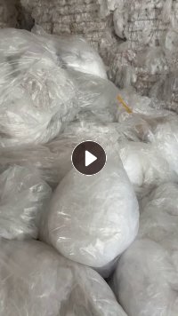 出售干造高压膜，80%平板膜，20%缠绕膜，含少量标签，无胶带，月供150-200吨，可直接上机造粒