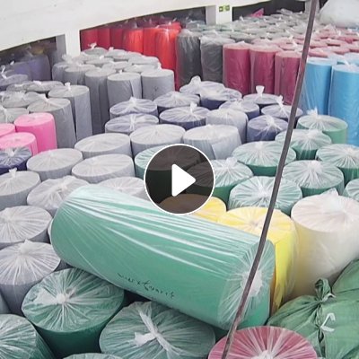 工厂清理库存彩色毛毡布，针刺无纺布 针刺棉