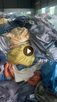 长期大量出售涤纶废布，涤纶边角料，现货30吨左右