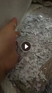 出售乳白PET吸塑盒破碎料,可拉丝,现货三四十吨