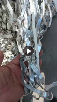 出售铝箔废料,白色的是胶膜,厚度有8丝,10丝