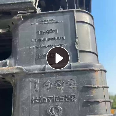 长期出售全漂黑色托盘破碎料