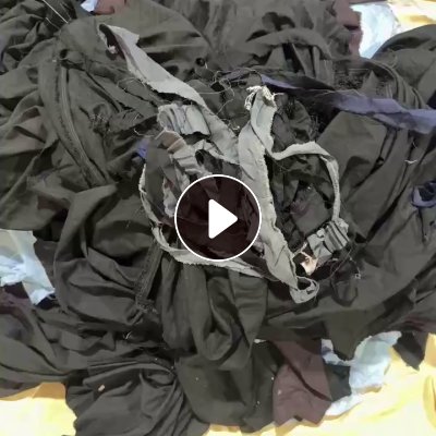 长期出售涤棉废布，有些也有天丝和棉，浅色和黑色分开的，可以开花做土工布，每个月有大几十吨