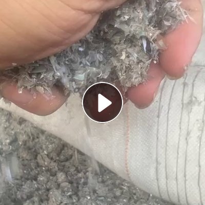 出售PVC吸塑水洗破碎池底料，长期有货