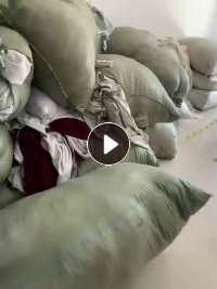 长期出售涤棉擦机布，涤棉布块，有分黑色和杂色，现货有三四吨，货在浙江金华