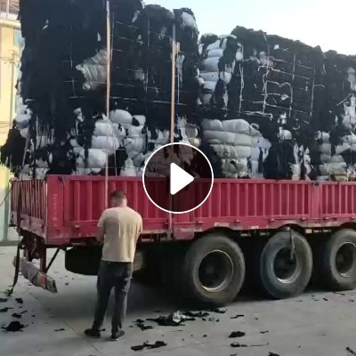 长期出售涤纶废纱线，涤纶废纱，能开花，货在浙江金华