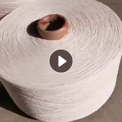 厂家出售气流纺纯棉棉纱，10支，现货有100吨，强力在460左右，货在山东聊城