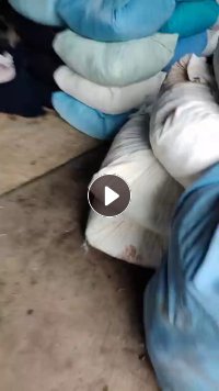 长期出售涤纶废布和涤氨废布，分开装了，染厂下来的大块布，现货20多吨，厂在江苏苏州