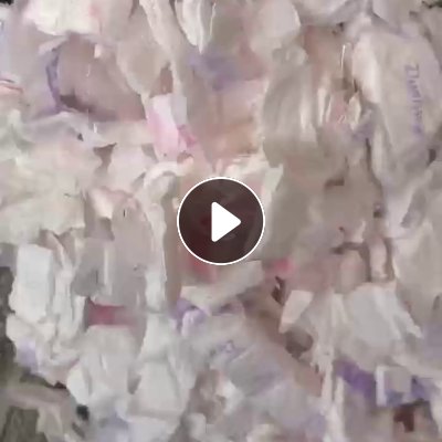 长期出售纸尿裤破碎料，纸尿片边角料，里面高分子，外面带一层无纺布，月供120吨左右，货在浙江金华