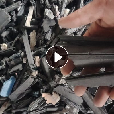 混合式废品橡胶黑胶