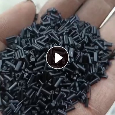 出售PP黑色无网布注塑颗粒，月供500吨