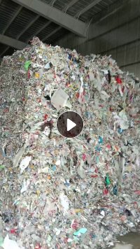 大量出售纸厂塑料包，现货1000吨